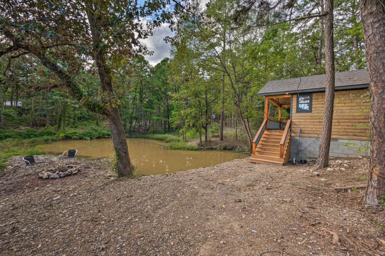 Romantic Broken Bow Cabin With Jacuzzi And Fire Pit! Exteriör bild